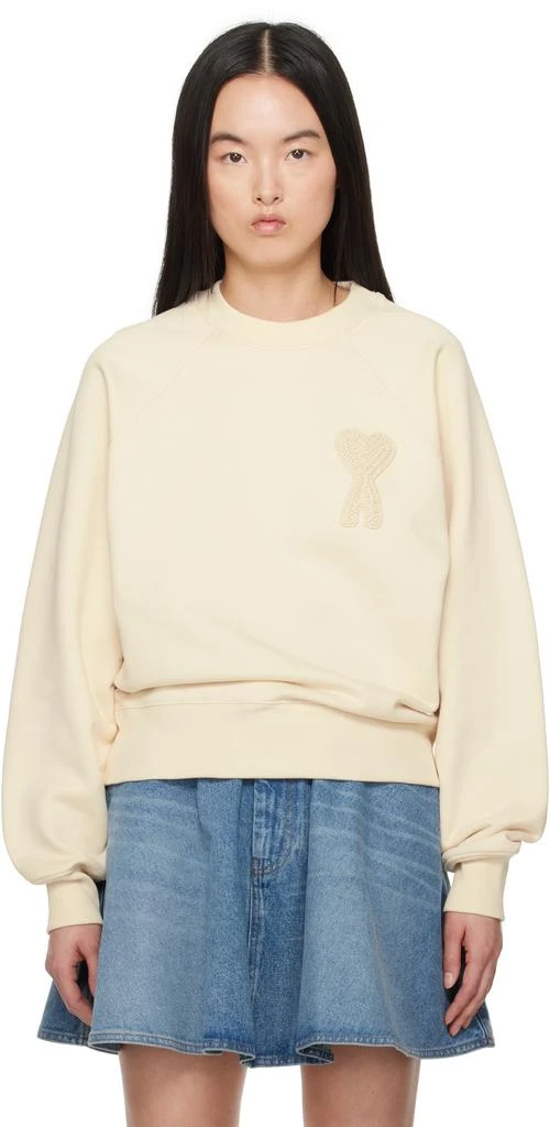 Off-White Ami de Coeur Patch Sweatshirt – On Sale Now with Up to