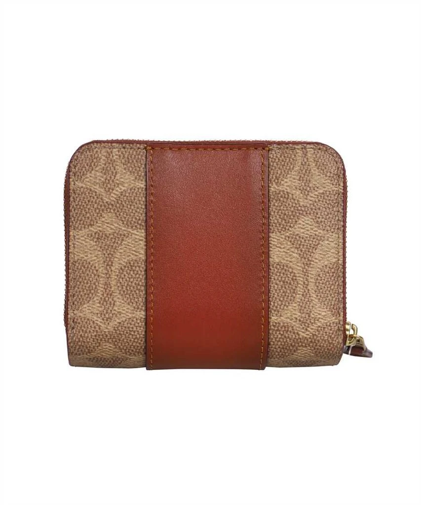 Coach Coach Logo Plaque Zip-Around Wallet 2