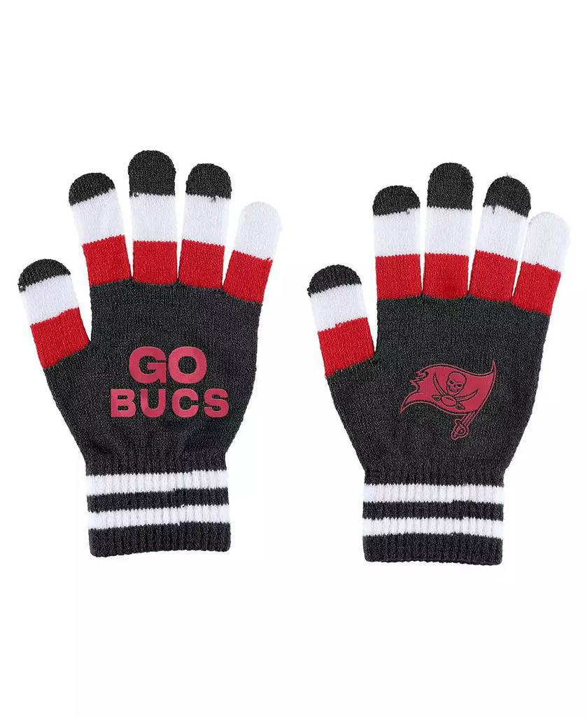 WEAR by Erin Andrews Women's Tampa Bay Buccaneers Striped Scarf and Gloves Set