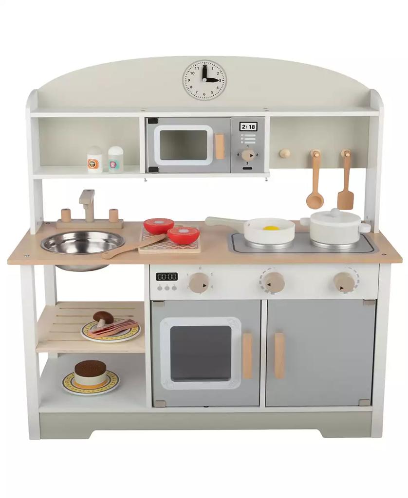 Trademark Global Hey Play Kids Kitchen Playset with Accessories