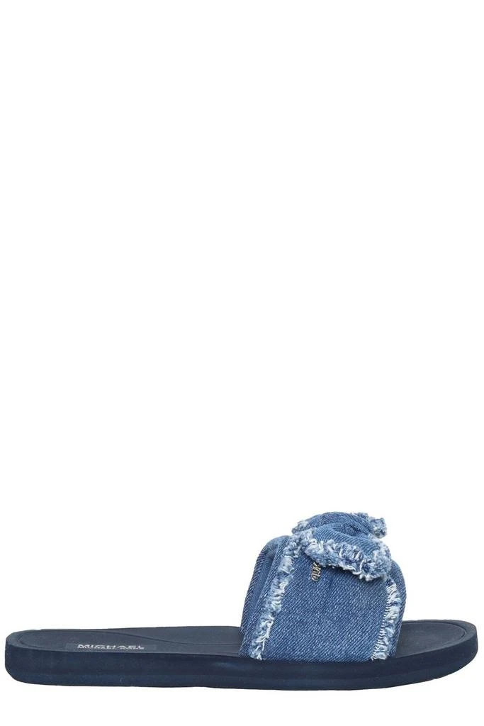 Michael Kors Michael Kors Frayed Denim Sandals 1