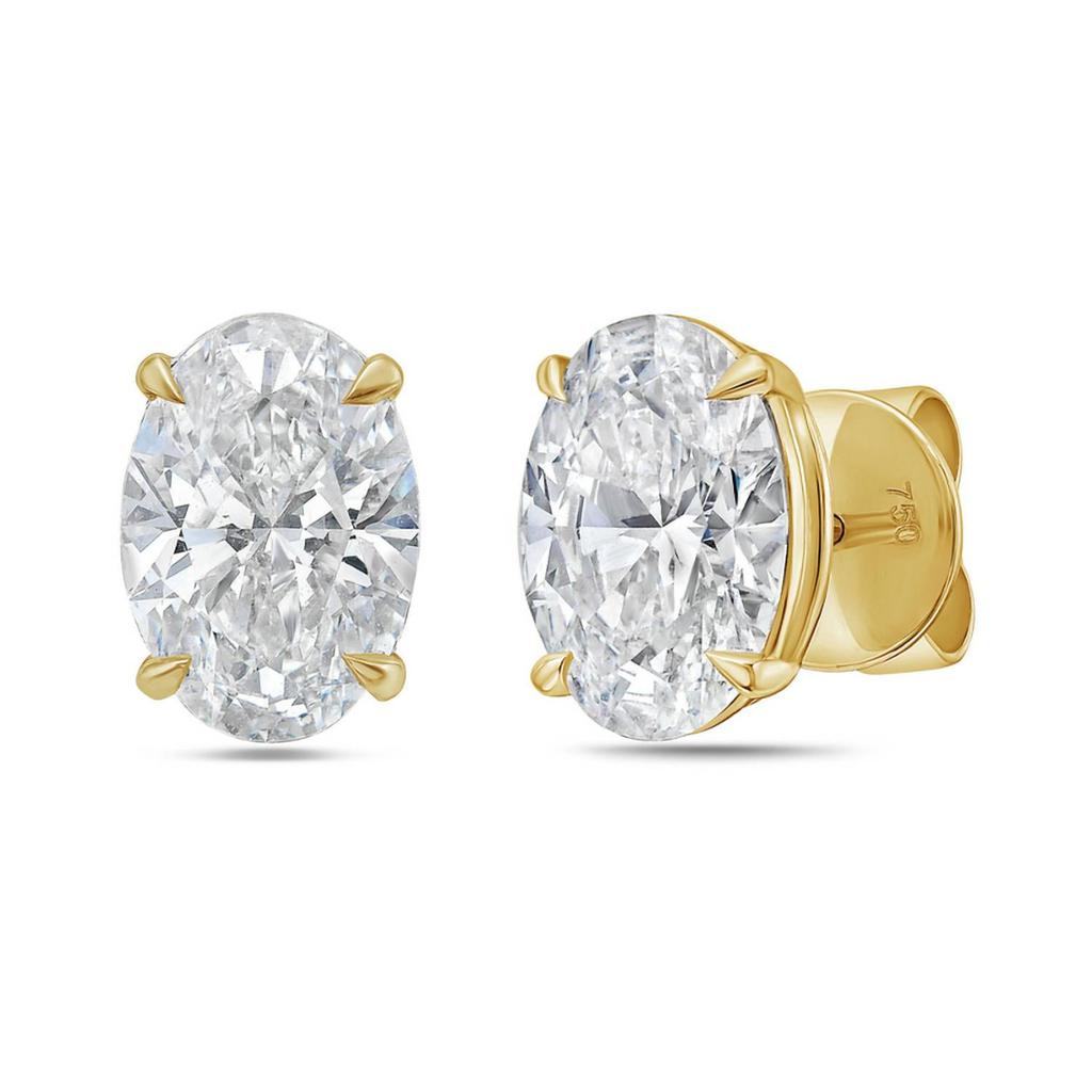 Diana M Jewels Diana M Jewels - 1.5 Cts Lab Grown Oval Cut Stud Earrings