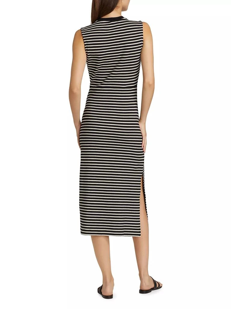 Tanya Taylor Hayden Striped Cotton-Blend Dress 5
