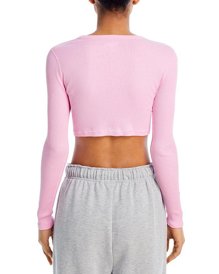 Alexander Wang Long Sleeve Cropped Tee