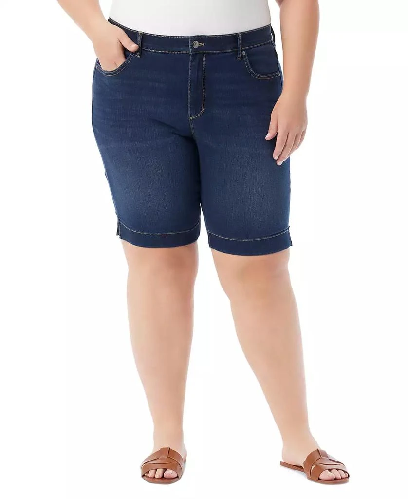 Gloria Vanderbilt Plus Size Amanda Bermuda Shorts 1
