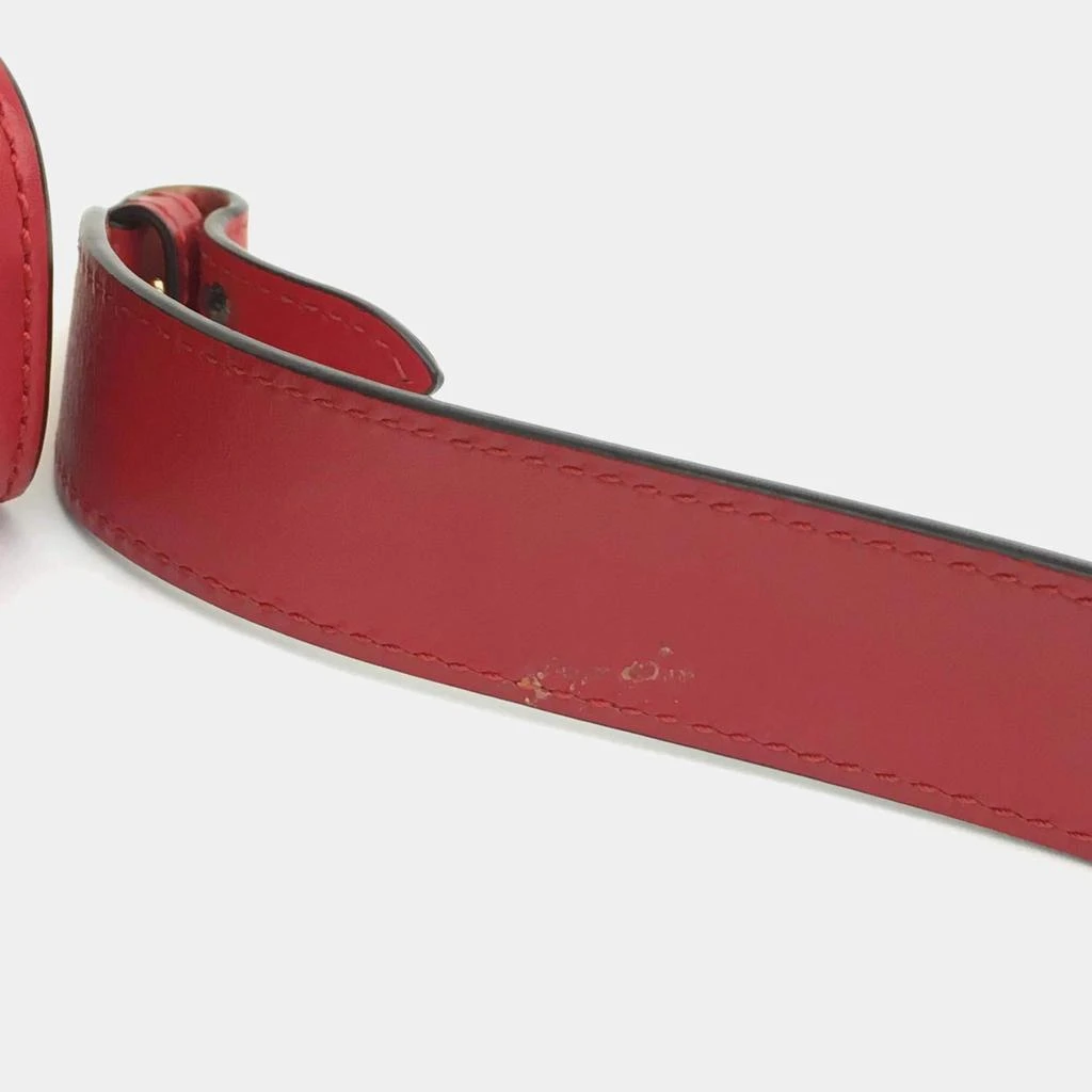 Gucci Gucci Red Leather Small Sylvie Shoulder Bag 15