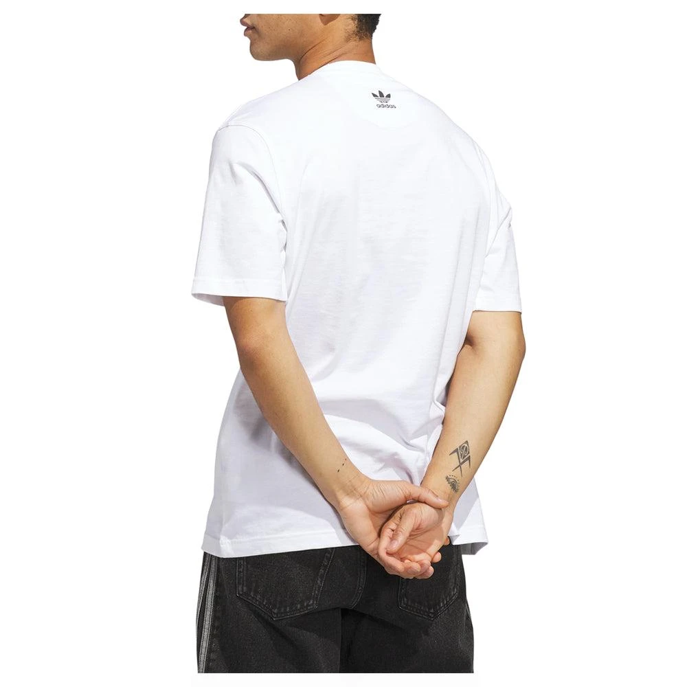 Adidas Vintage TV Graphic Crew Neck Short Sleeve T-Shirt