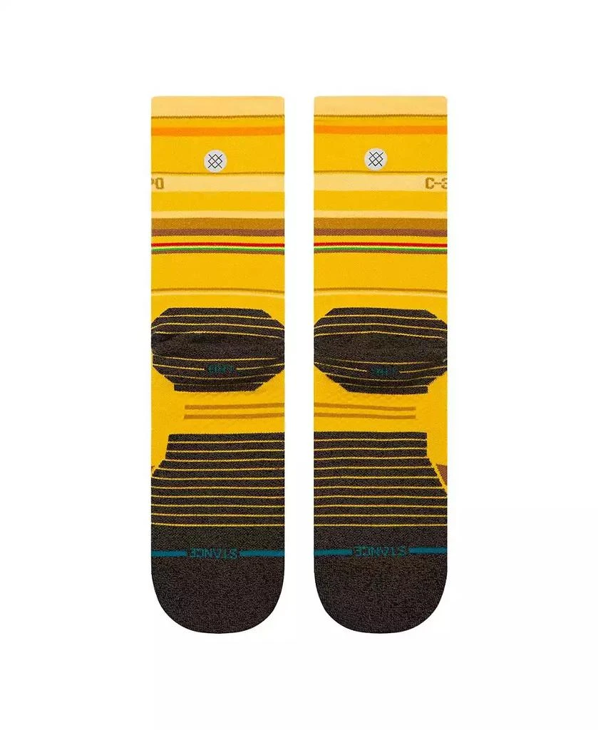Stance Men's and women's C-3PO Star Wars FreshTek Crew Socks 2