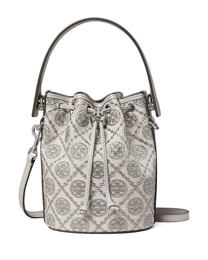 Tory Burch T Monogram Hotfix Bucket Bag