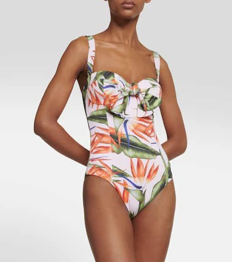 Alexandra Miro Carla floral printed swimsuit 2