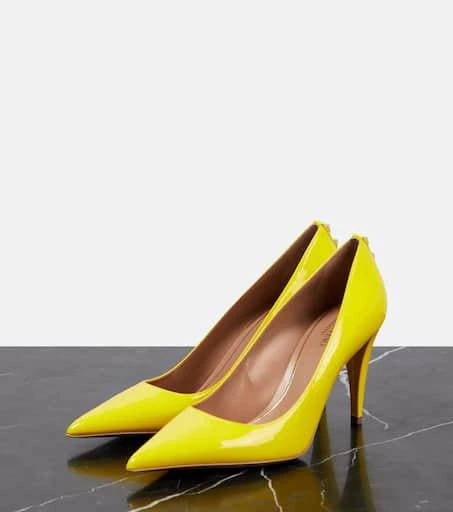 Valentino Rockstud patent leather pumps 5