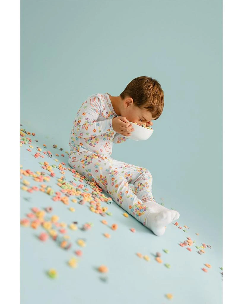 Posh Peanut Unisex Cereal Classic Pajama Set - Little Kid 6