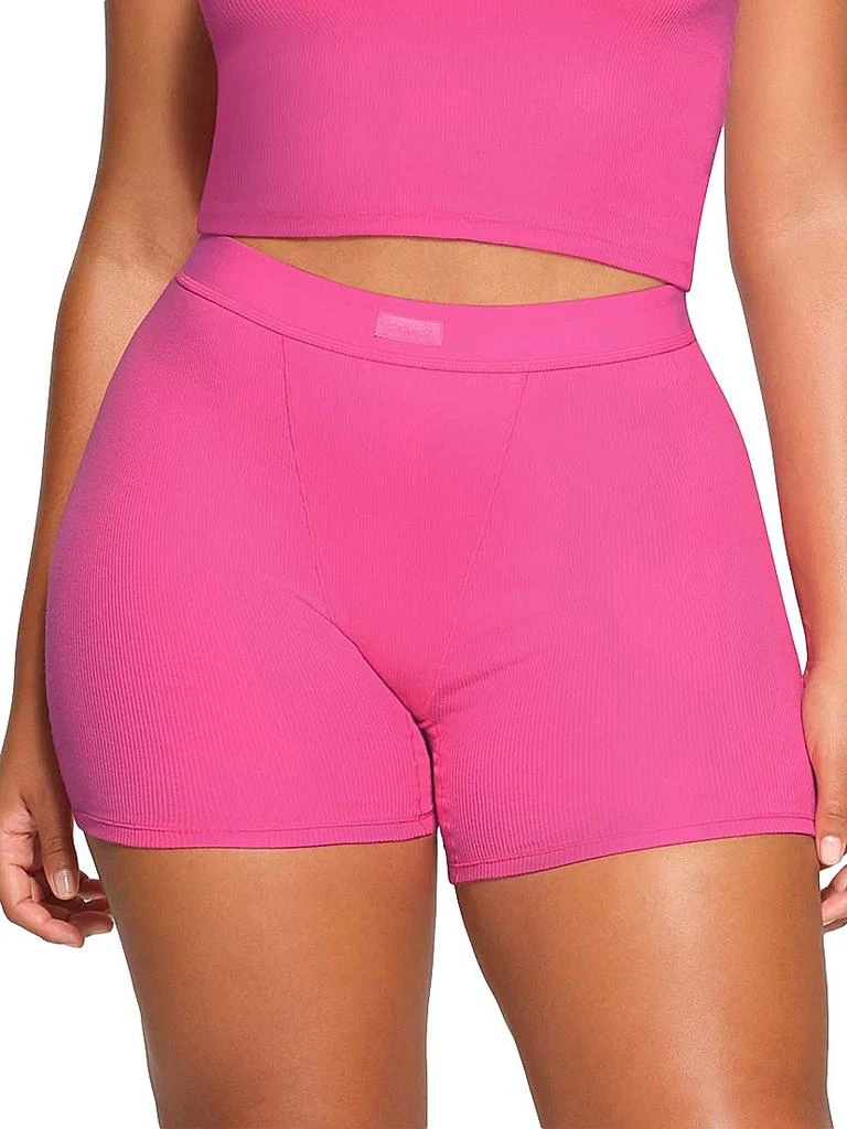 SKIMS Cotton Rib 3-Pack Boxer 8