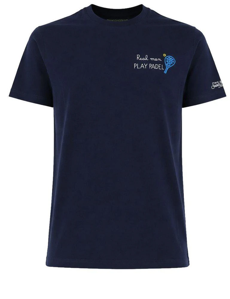 Mc2 Saint Barth Mc2 Saint Barth Embroidered Graphic T-Shirt