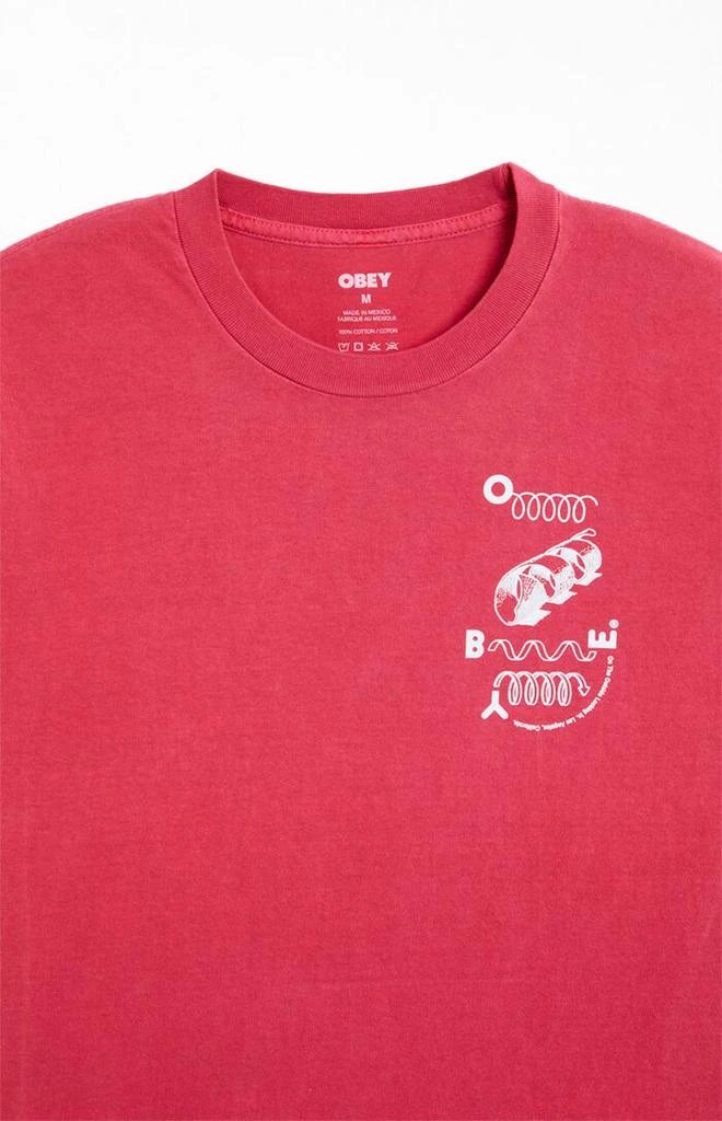 Obey Outside Looking In T-Shirt 3