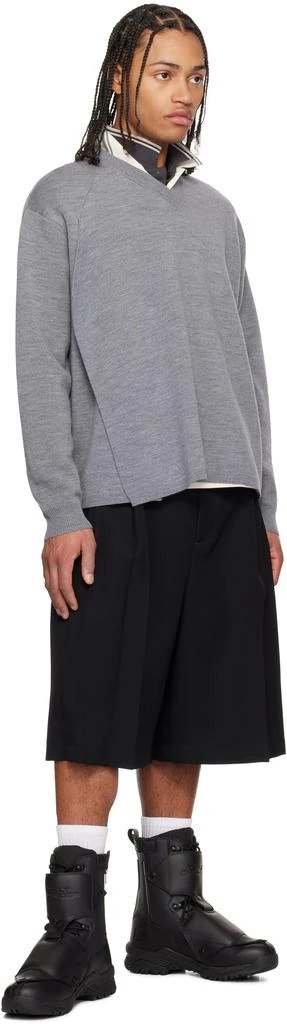 Craig Green Gray Flag Knit Sweater 5