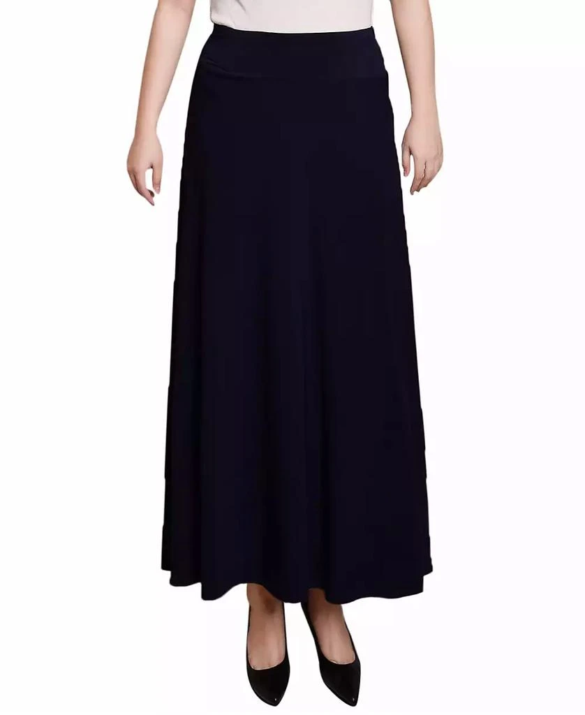 NY Collection Petite Wide Yoked Maxi Skirt 1