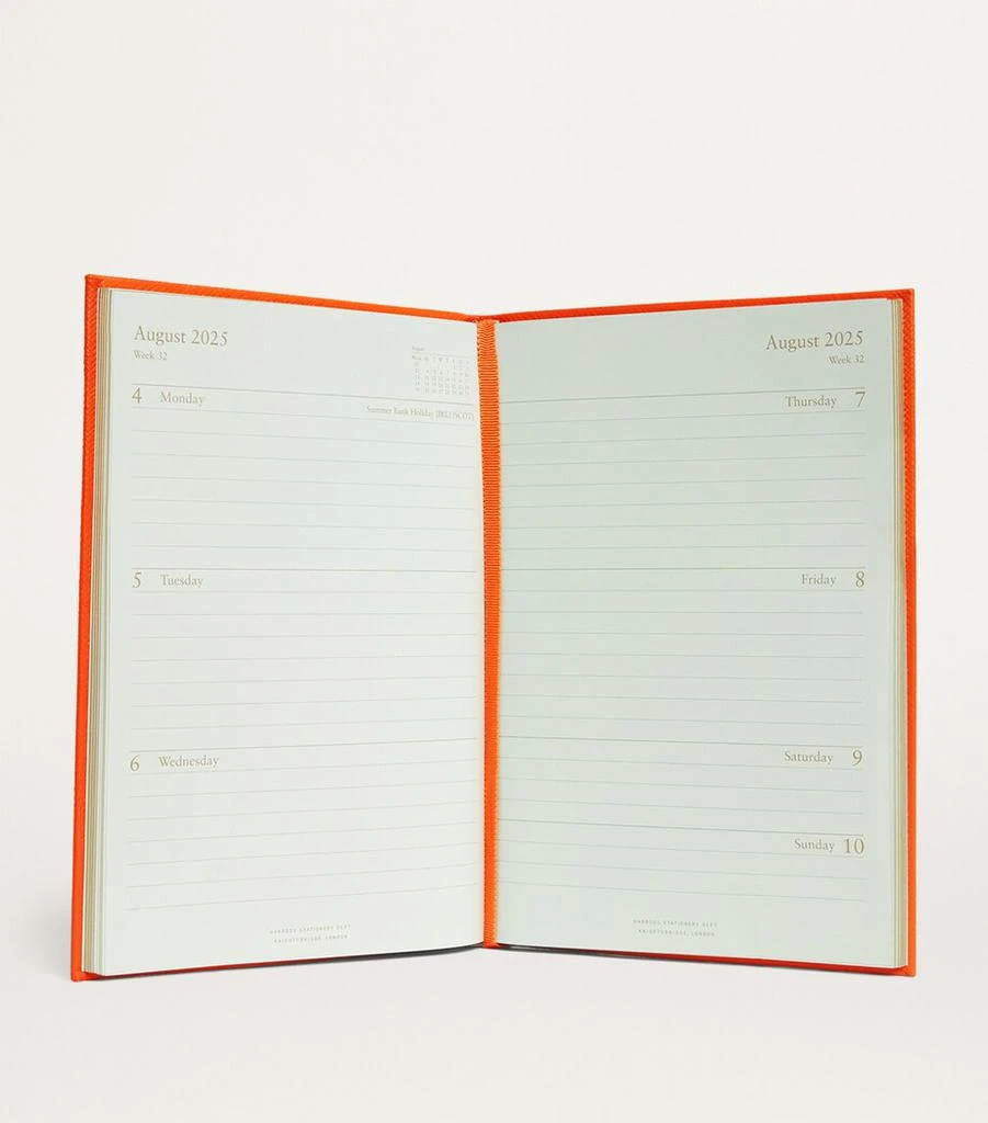 Harrods Leather A5 2025 Diary 3