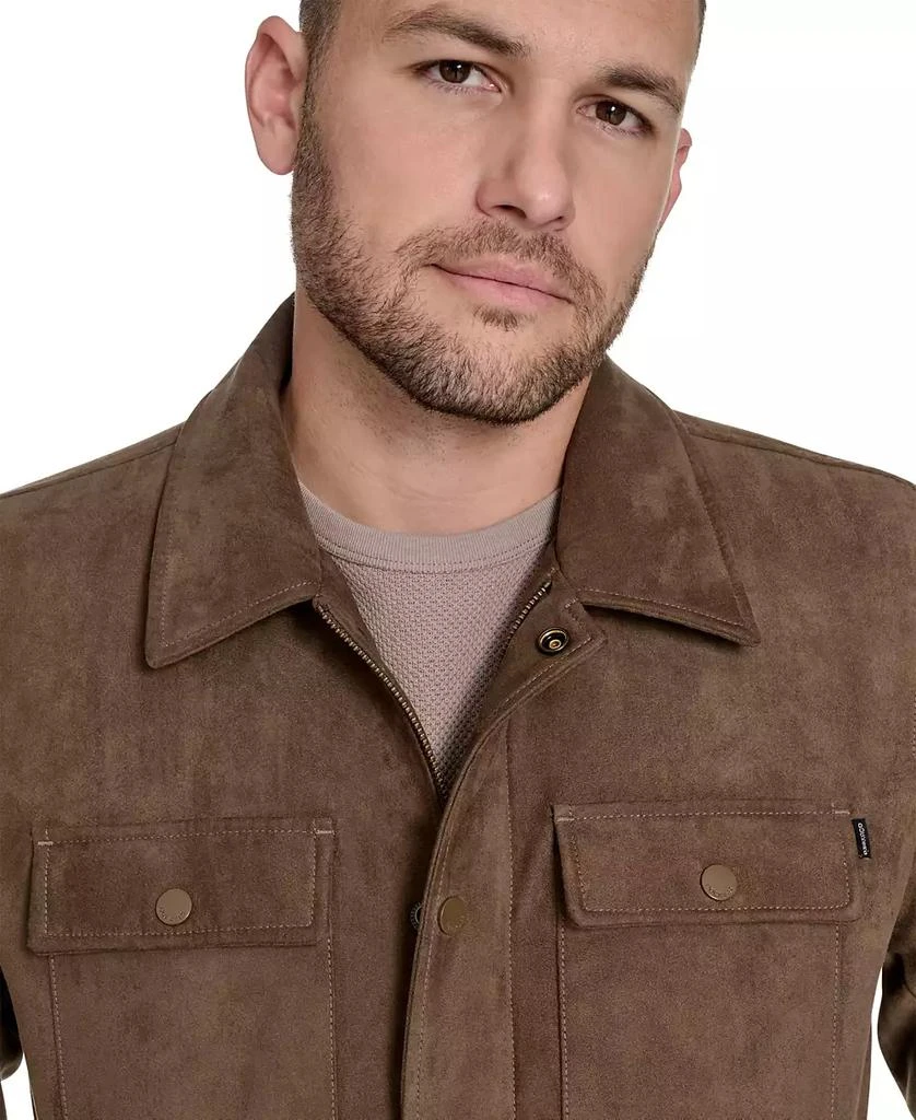 Dockers Men's Microsuede Shirt Jacket 2