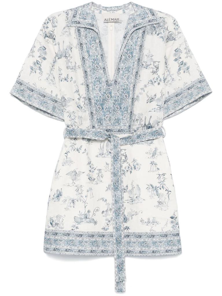 ALÉMAIS Alémais Casa Mini Dress Clothing
