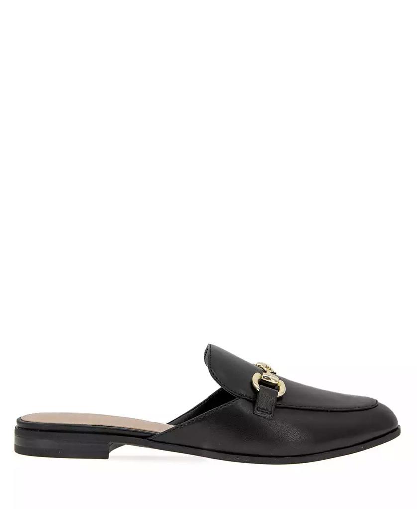 BCBG Women's Zorie Tailored Slip-On Loafer Mules