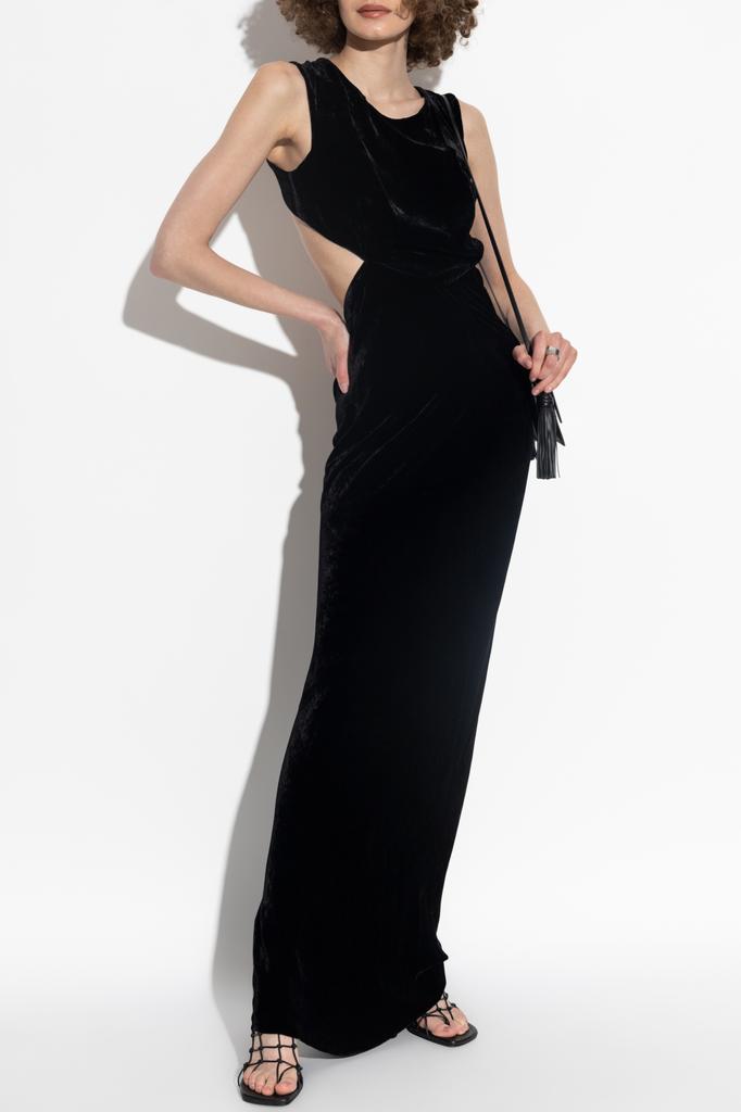 Rick Owens Sleeveless velvet dress
