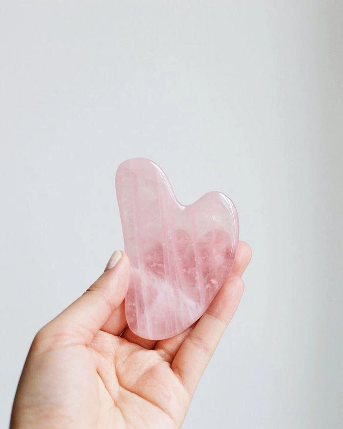 Mount Lai The Rose Quartz Gua Sha Facial Lifting Tool 7