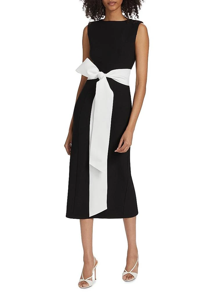 As It May Ayla Sash Sleeveless Midi-Dress 3