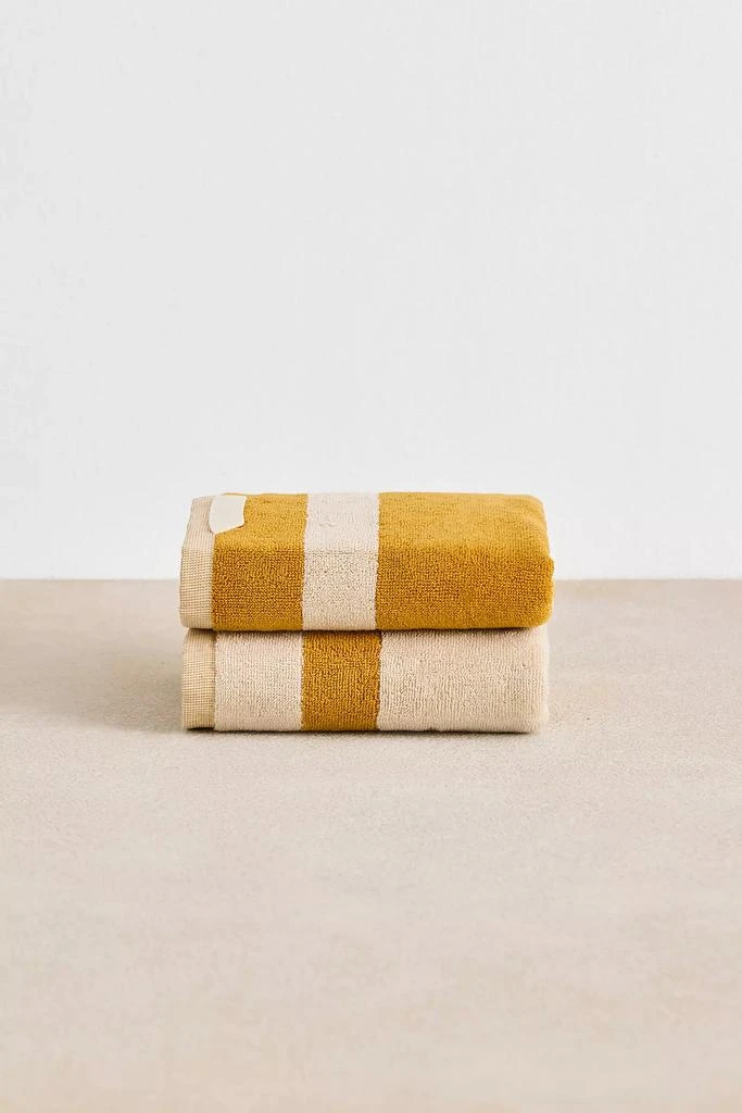 Bed Threads Bed Threads Two-Toned Hand Towel Set
