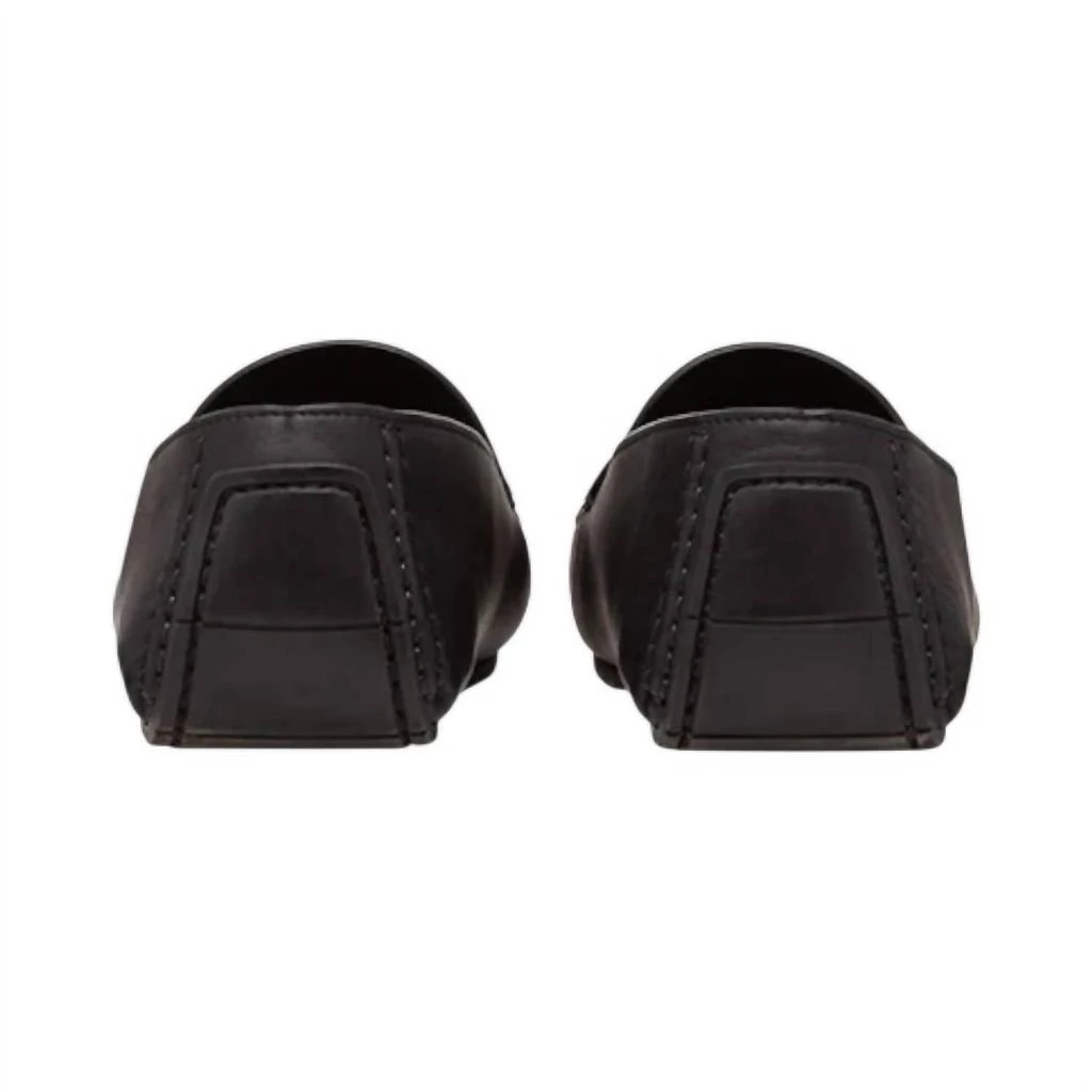 NEW SALVATORE FERRAGAMO men\'s palinuro driving shoes in black Ferragamo Men main image 4