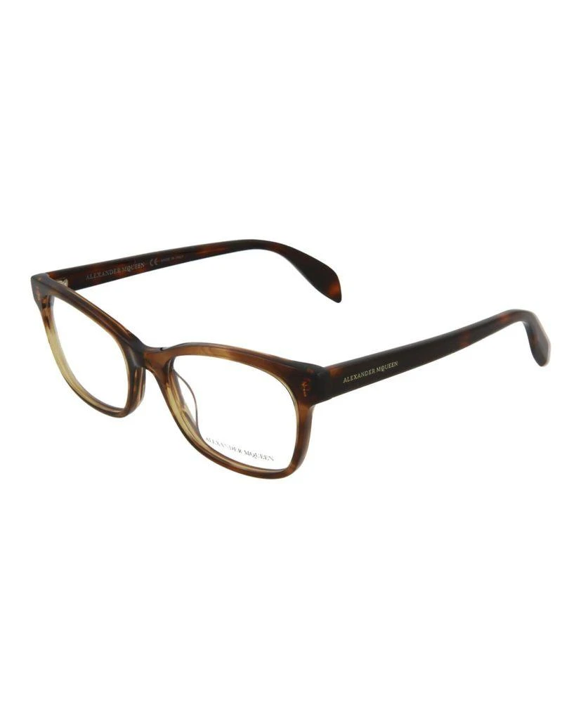 alexander mcqueen Square Acetate Optical Glasses 1