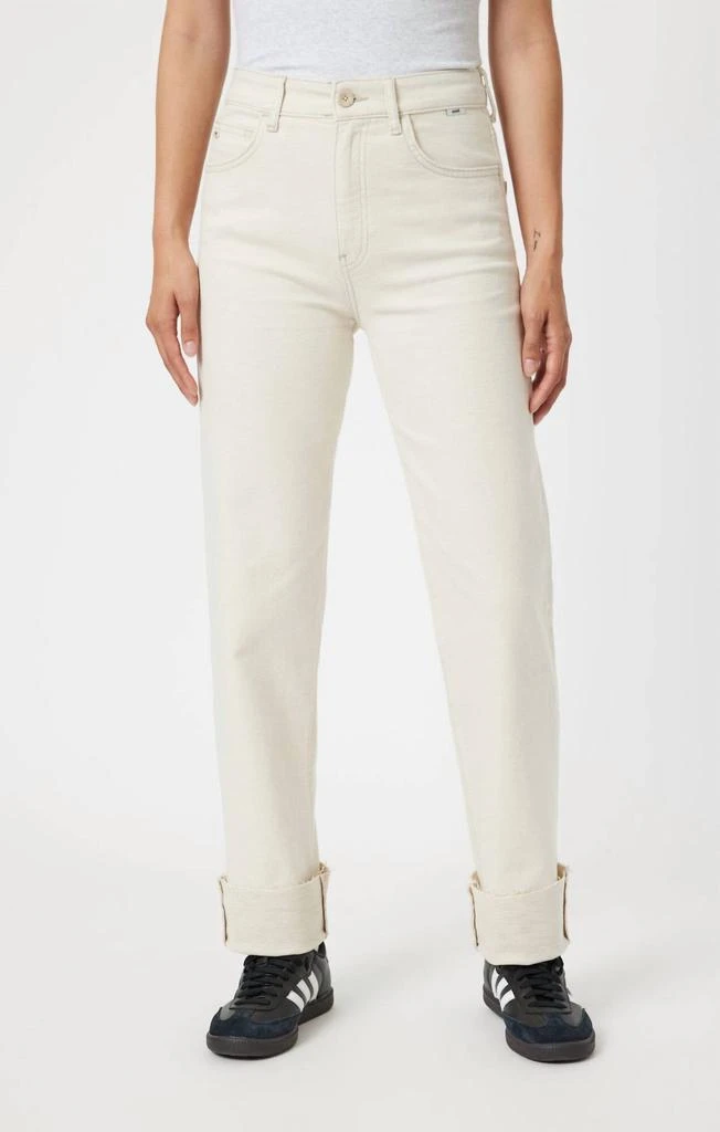 Mavi Jeans Savannah Jeans In Natural Ecru 1