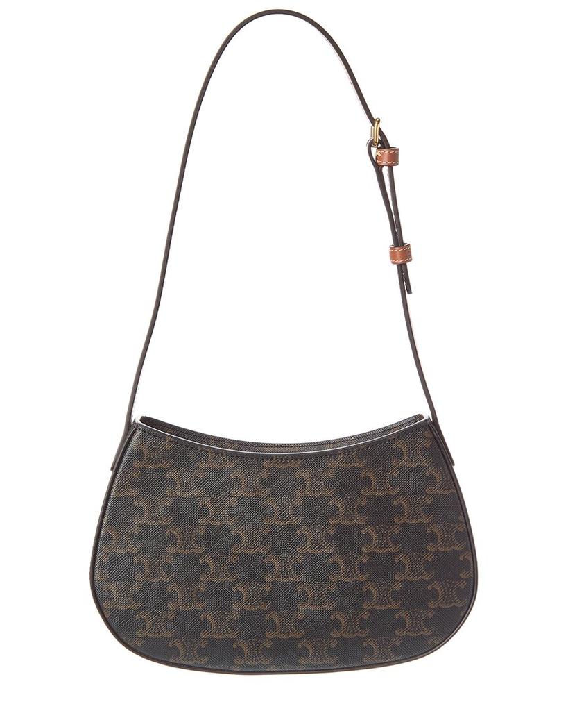 Celine CELINE Tilly Medium Triomphe Canvas & Leather