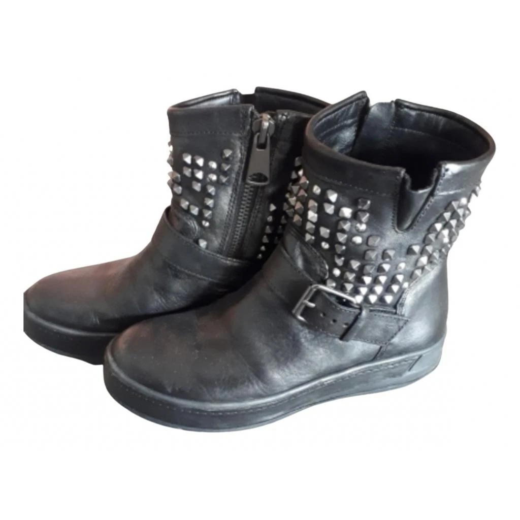 Crime London Crime London Leather ankle boots 1