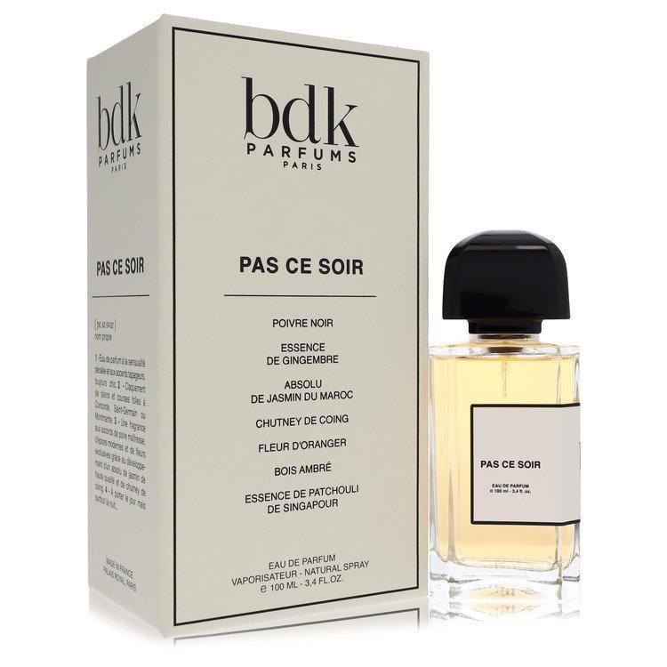 BDK Parfums Bdk Pas Ce Soir by Bdk Parfums Eau De Parfum Spray (Unisex) 3.4 oz for Women