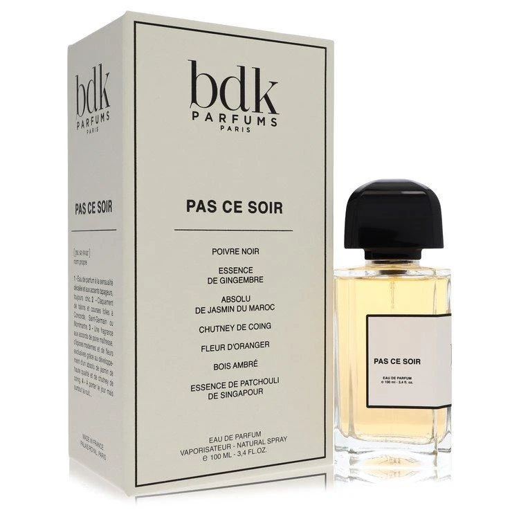 BDK Parfums Bdk Pas Ce Soir by Bdk Parfums Eau De Parfum Spray (Unisex) 3.4 oz for Women 1