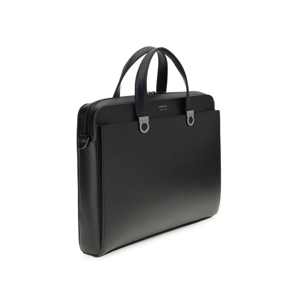 Salvatore Ferragamo Ferragamo Gancini business Men's Handbag