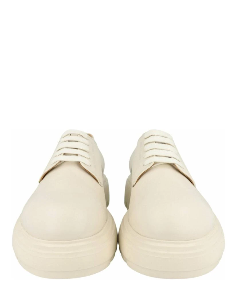 Salvatore Ferragamo Devis Leather Derby Shoes 5