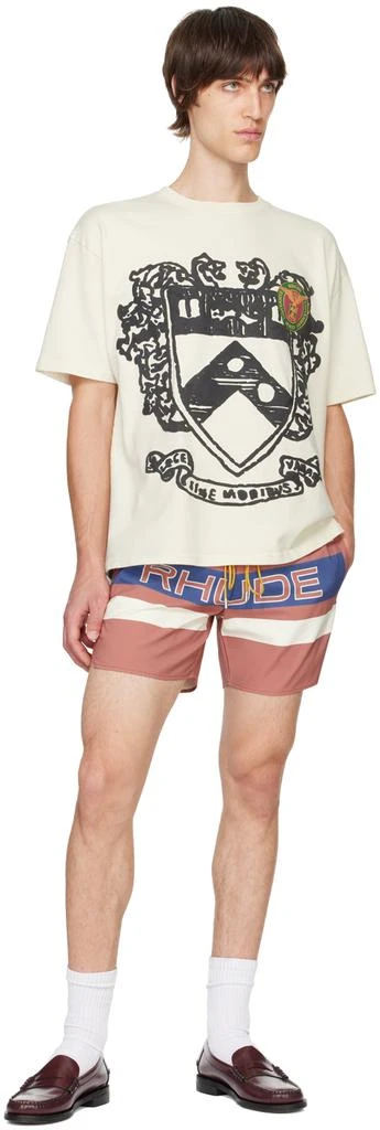 Rhude Off-White Runway Crest T-shirt 4