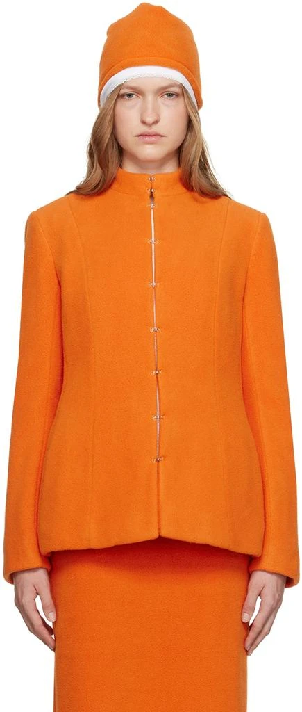 COLLEEN ALLEN Orange Victorian Jacket 1
