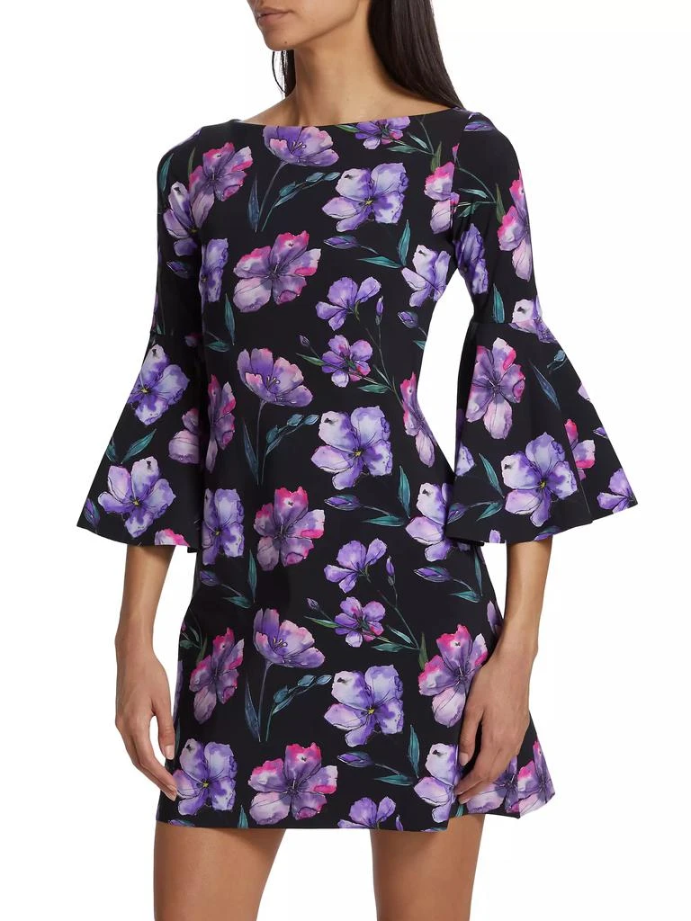 Chiara Boni Natalia Bell-Sleeve Minidress 4