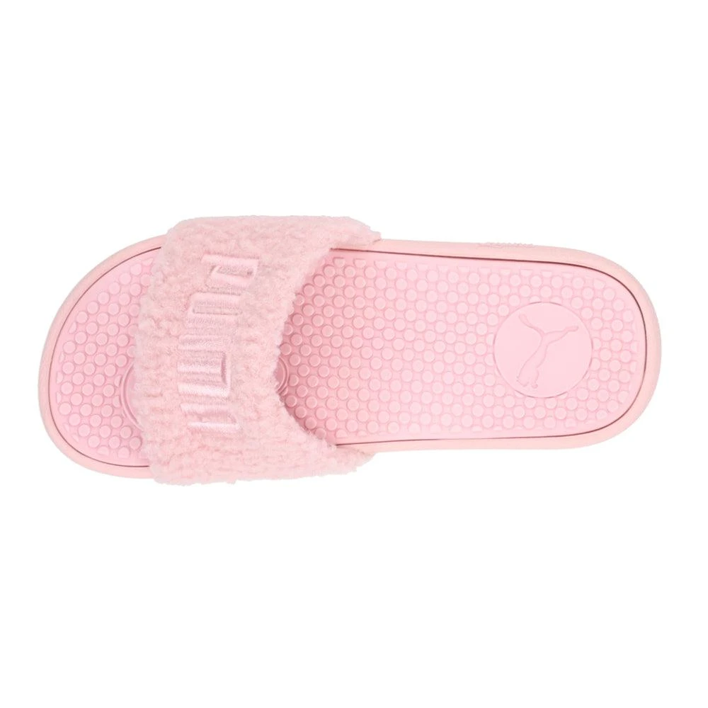 Puma Cool Cat Sherpa Logo Slide Sandals Slippers Free Shipping