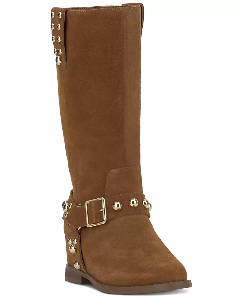 Jessica Simpson Women's Milley Studded Harness Moto Boots