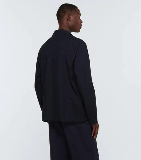 Sunspel Cotton long-sleeved pajama shirt 4