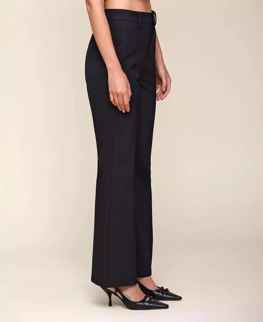 Avec Les Filles Women's Pintuck Kick-Flare Pants 5