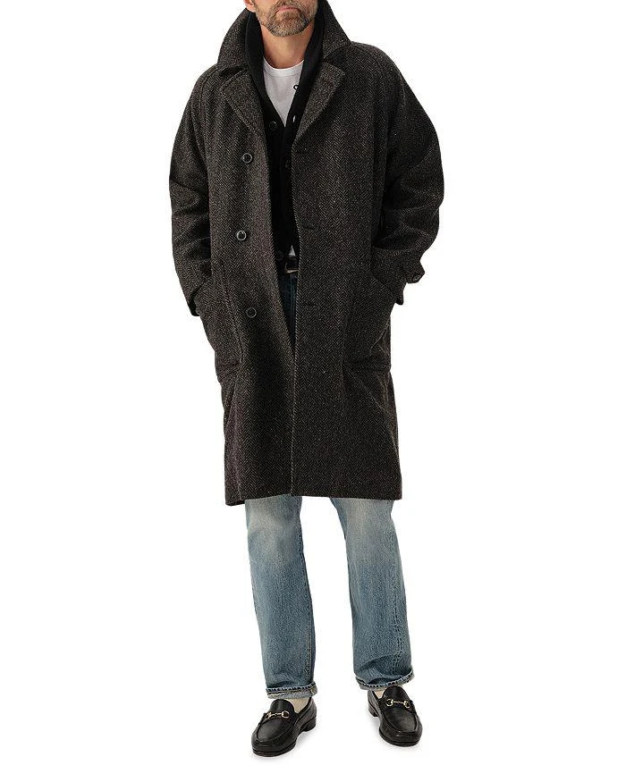 Buck Mason Magee Wool Balmacaan Overcoat 1