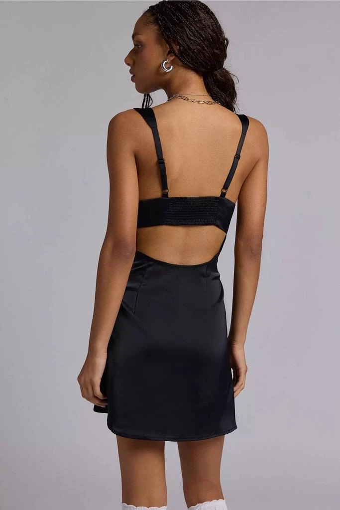 Kimchi Blue Kimchi Blue Brooke Keyhole Cutout Slip Mini Dress 4