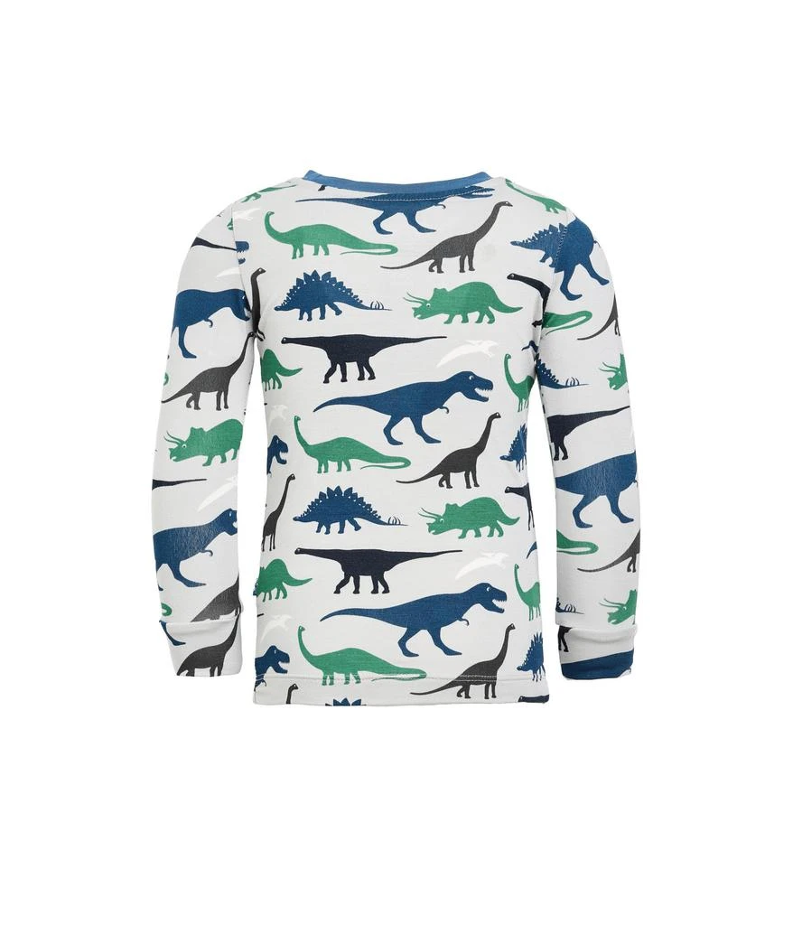 KicKee Pants Print Long Sleeve Pajama Set (Toddler/Little Kids/Big Kids) 2