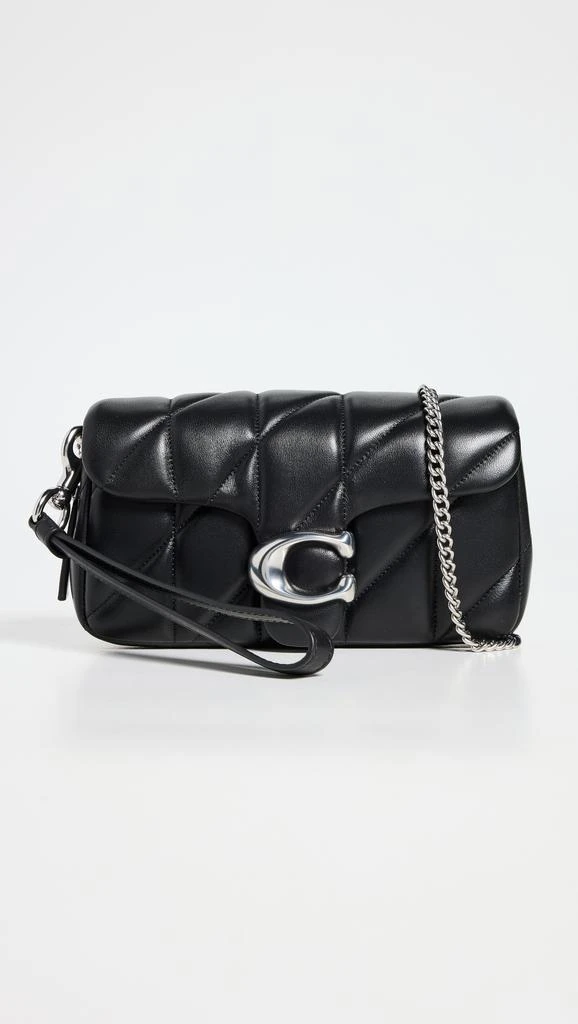 Coach Quilted Pillow Leather Tabby Wristlet 1