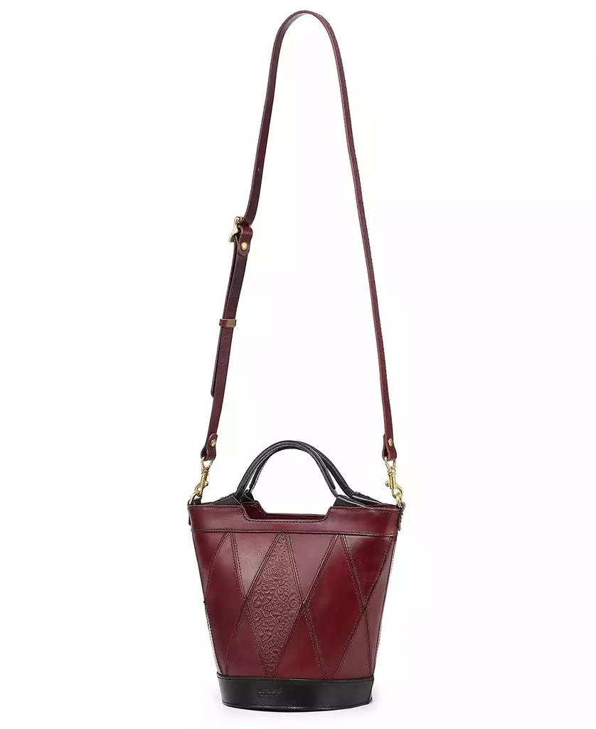 OLD TREND Women's Genuine Leather Primrose Mini Tote Bag 8